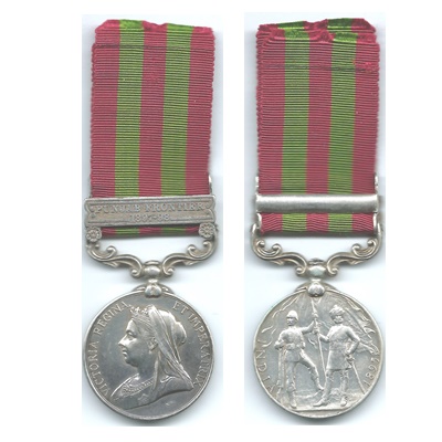 India Medal Punjab Frontier 1897-98 - Lance Niak Bazar